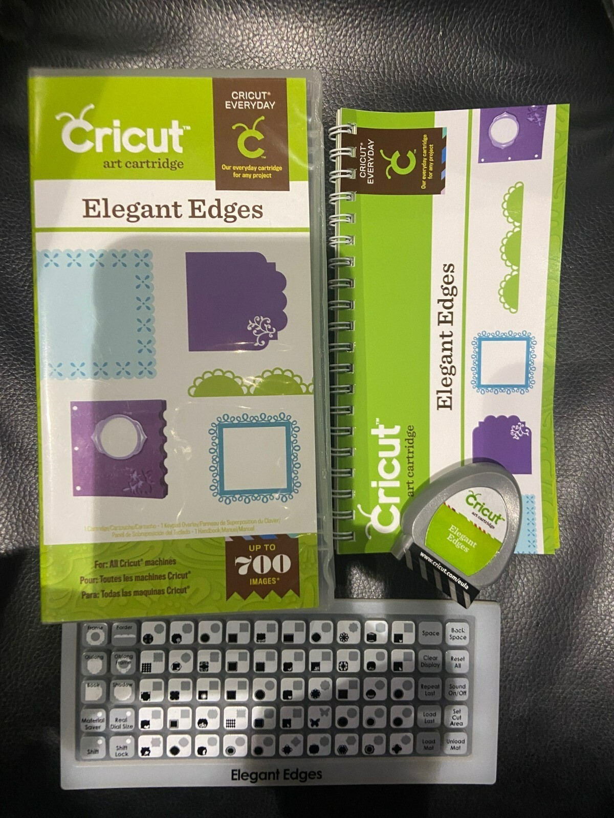 Cricut Art Cartridge Elegant Edges Up to 700 images. Pre Owned, gently used. eBay