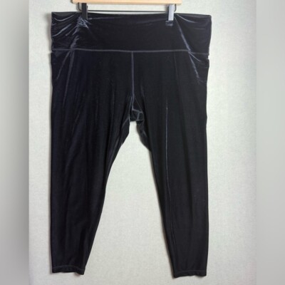 Athleta Plus Elation Velvet Tight Leggings Women s size 3X
