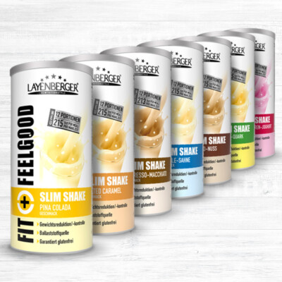 Layenberger Fit+Feelgood Slim Shake 396g Dose 23,96  /kg Diät-Mahlzeit Abnehmen