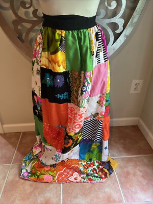70's Wrap Skirt Alice Of California Wrap Skirt ONE SIZE 70s