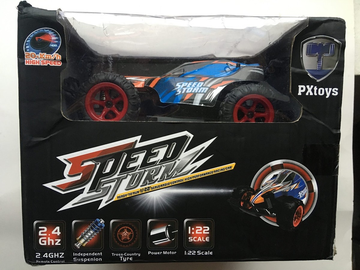 SPEED STORM RTR RACE CAR 1/22th RADIO CONTROL 2.4GHZ PXTOYS COOL