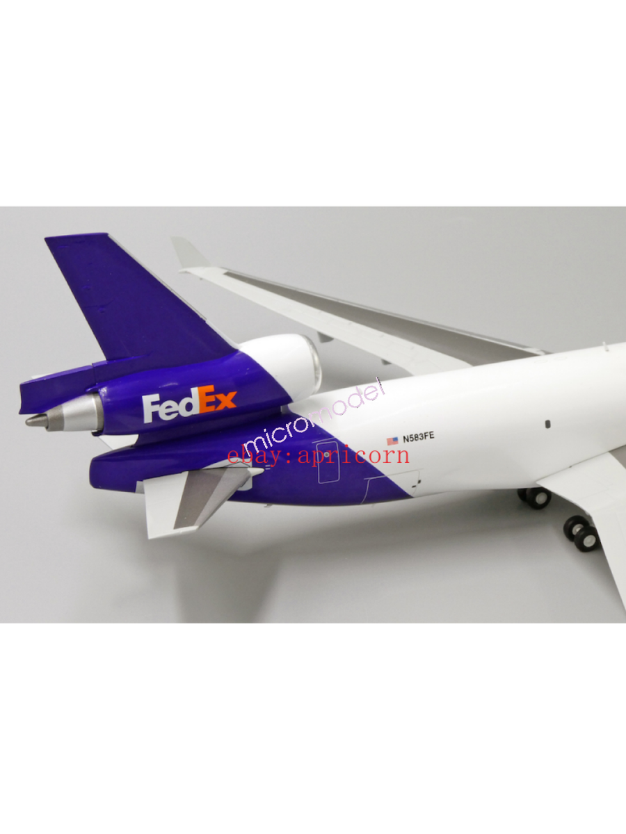 JC Wings 1:200 FedEx MD-11FedEx Panda N583FE Alloy Aircraft Model