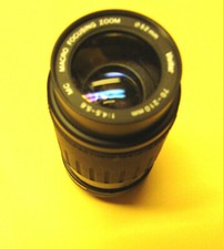 Vivitar 70-210mm F:4.5-5.6 Macro Focusing Zoom lens for Canon FD manual SLR.
