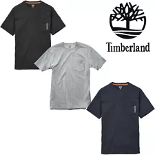 Timberland PRO Men Base Plate Blended TALL Short Sleeve Workwear T-Shirt 30+ UPF