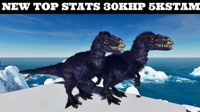 ARK SURVIVAL ASCENDED PvE PC/XBOX/PS Top Stats Yutyrannus Midnight - Foto 2