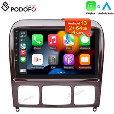 Für Mercedes Benz S Klasse W220 9" Android 13.0 Navi Autoradio GPS Radio CarPlay Für Mercedes Benz S Klasse W220 9" Android 13.0 Navi Autoradio GPS Radio CarPlay