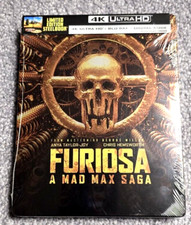 NEW Furiosa A Mad Max Saga 4K SteelBook UHD Blu-ray 2024 No Dent - ShipNextDay