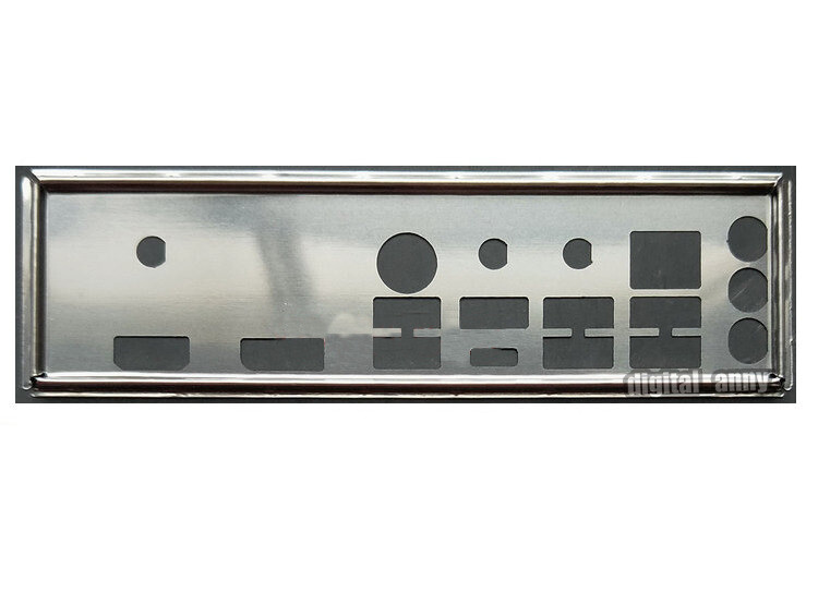 OEM I/O Shield For ASRock X570M Pro4 Mainboard Backplate IO | eBay.de