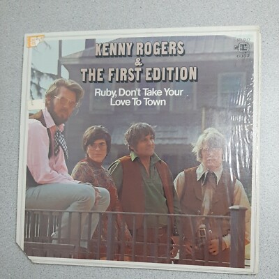 Kenny Rogers & The First Edition  Ruby  LP Vinyl  1969  Reprise  Very Good 