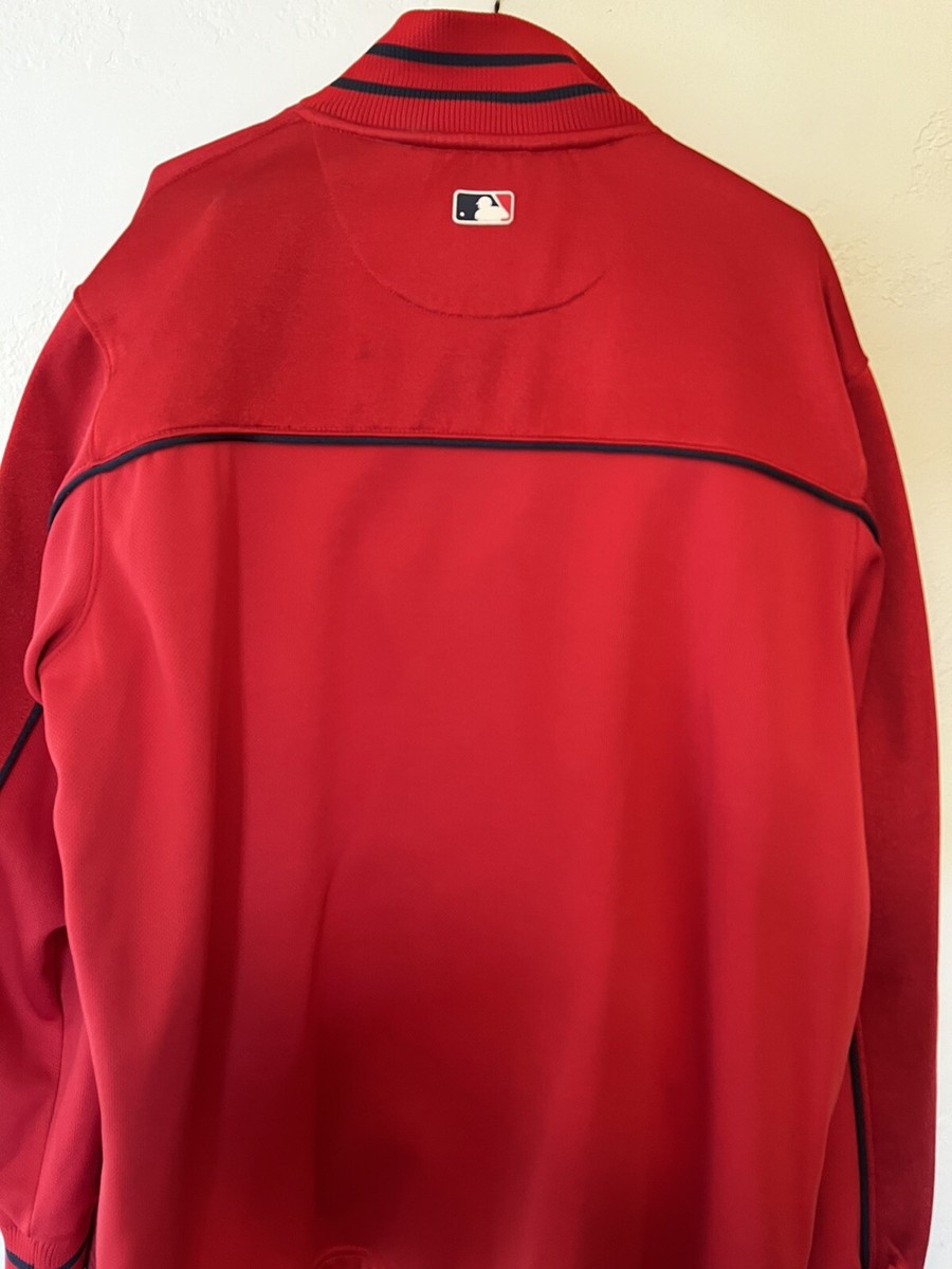 Anaheim Angels Majestic Authentic MLB Zip Warm Up Track Jacket