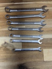 Craftsman Combination Metric Wrench Set Of 7 Usa 9 - 17mm Va Series Craftsman Combination Metric Wrench Set Of 7 Usa 9 - 17mm Va Series