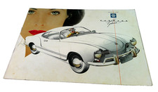 1960 Or 1961 Vw Volkswagen Karmann Ghia Dealer Color Sales Brochure Catalog 1960 Or 1961 Vw Volkswagen Karmann Ghia Dealer Color Sales Brochure Catalog