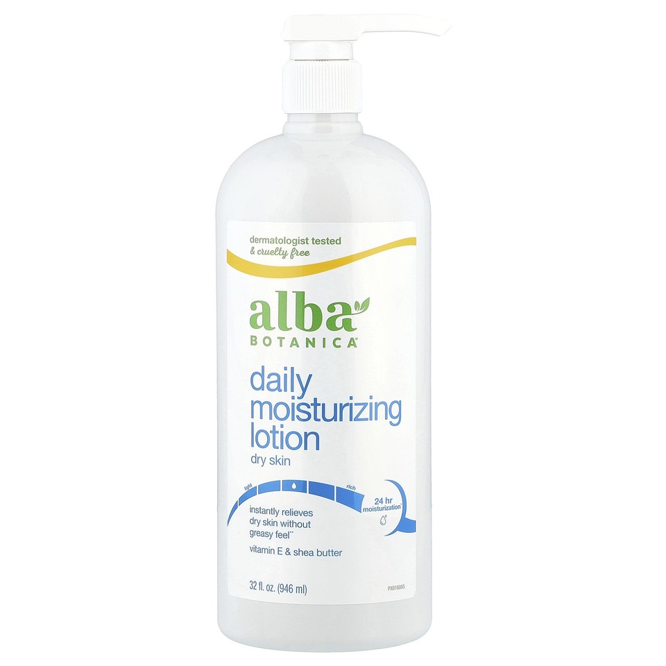 Daily Moisturizing Lotion, Dry Skin, 32 fl oz (946 ml)