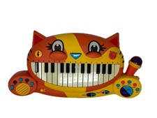 B. Toys Meowsic Cat Keyboard Piano w/ Microphone Interactive Musical Toy WORKS