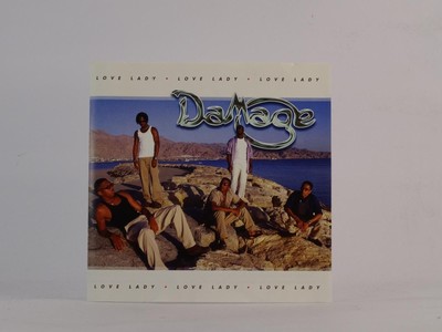 Damage Love Lady (I64) 4 Track CD Einzelbild Hülle BIG LIFE