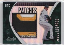 2021 Panini Absolute Patch Holo Silver 24/25 Jesus Luzardo #PAT-LU Patch 19n6