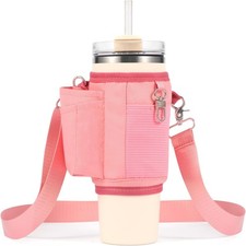 All Day Quencher Carry All for Stanley 40/30 oz Tumbler, Crossbody Bag with