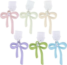 BOXOB 6pcs USB C Dust Plug Charm, Type C Butterfly Bow Anti Cover... 