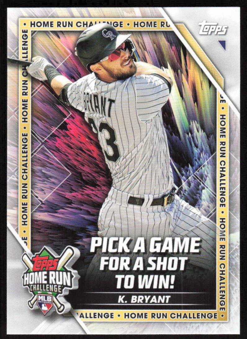 2023 Topps Home Run Challenge #HRC-7 Kris Bryant | eBay