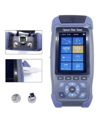 Optical Fiber Tester OTDR Optical Time Domain Reflectometer w/ OPM Light Source 