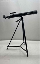 Polaroid IT-160X Black 75x And 150x Power Astronomy Refractor Telescope In Case