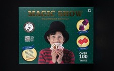 Complete Magic Show Kit for Kids Ages 6 100 Tricks Set Beginners Gift Toy