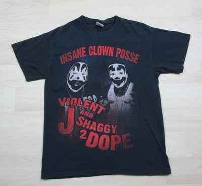 Insane Clown Posse T Shirt (M) Hatchetman Juggalo Violent J & Shaggy 2 Dope