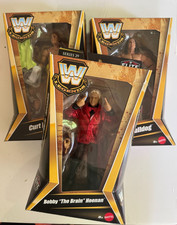 WWE Mattel Elite Legends S29 3pk: British Bulldog, Curt Hennig, Bobby Heenan 🆕