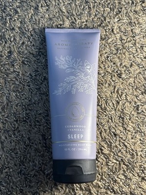 Bath & Body Works Aromatherapy Sleep Cedarwood Vanilla Body Wash 10 fl oz