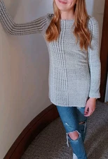 White House Black Market Pullover Sweater Womens XXS Angora Mixed Knit WHBM