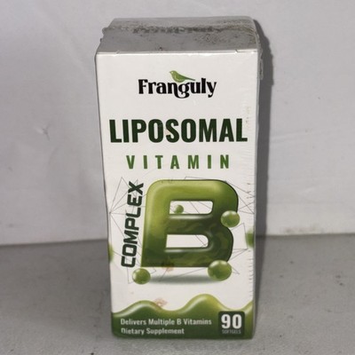 Franguly Active B Complex Liposomal BVitamins Choline Inositol 90Softgel Exp2028