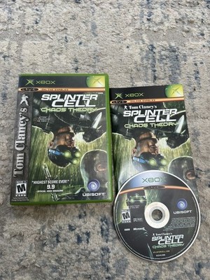 Tom Clancy's Splinter Cell: Chaos Theory (Xbox) GOOD COMPLETE