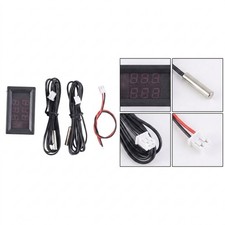 Digital Dual Display Thermometer with Probe for and Use
