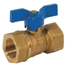 Jomar Valve 3/4" FNPT Brass Gas Ball Valve Inline 101-404 Jomar Valve 101-404