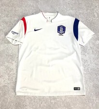 RARE 2014 South Korea World Cup Away Jersey Nike Size M POSCO Sponsor