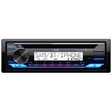 JVC KD-T92MBS Single DIN Marine Bluetooth USB AUX AM/FM CD Receiver