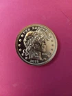 ZomBucks Barber 1 troy oz .999 Fine Silver Zombie Art Round