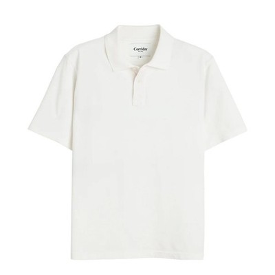Corridor Pique Polo S/S Shirt White