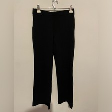 Quince Black Mid Rise Casual Pull On Elastic Waist Pants Size‎ Small