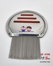 Terminator Stainless Steel Lice Comb, Professional Nit Removal Tool for All