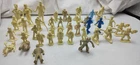 Vintage Marx Playset Street Scene & Workers Figures w/ Roy Rogers Ranch Kid
