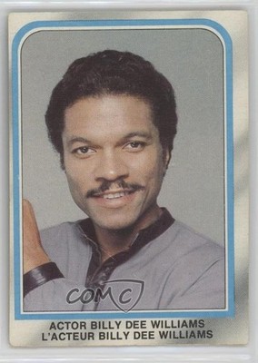 1980 O-Pee-Chee Star Wars: The Empire Strikes Back Actor Billy Dee Williams 1e8j