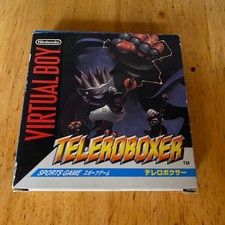 ebay® Auktion 198415542605 | Teleroboxer Nintendo Virtual Boy 1995 Game Cartridge With Box Manual Thumbnail of ebay® auction 198415542605 | Teleroboxer Nintendo Virtual Boy 1995 Game Cartridge With Box Manual