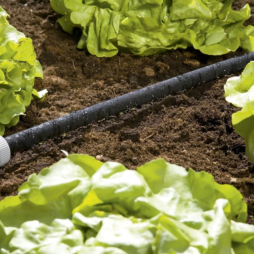 Perl-Regner Wassersparender Schlauch-Regner für Bewässerung von Pflanzenreihe... - Bild 3 von 4