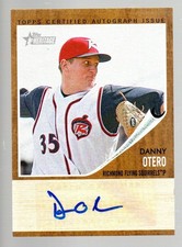 2011 Topps Heritage Minors Real One Autographs #DO Danny Otero 718/861