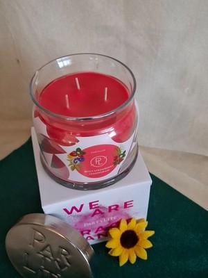 PartyLite 1 Dreidochtglas Juicy Strawberry Lemongras, neu OVP 