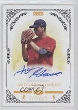 2022 Onyx Vintage Auto Blue Ink Anthony Solometo #VAAS Auto b8h