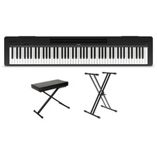 Yamaha P-143 88-Key Digital Piano Package Black Essentials Package