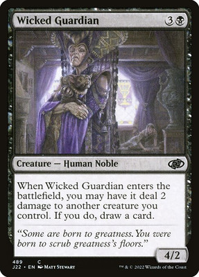 [MTG] Wicked Guardian (489) (J22) NM