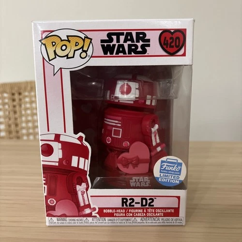 FUNKO POP Star Wars R2-D2 420 Valentine's Day Limited Edition Exclusive